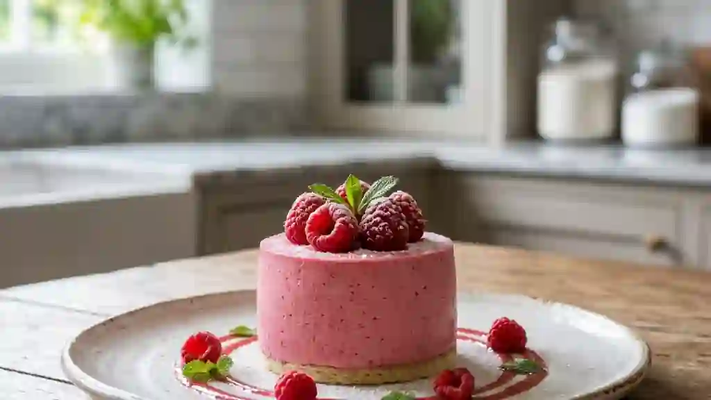 Bavarois Framboise Intense et Aérien - Photo de présentation