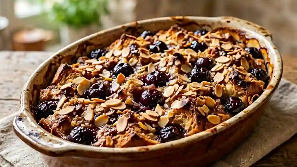 Bettelmann fondant aux cerises noires et amandes - Photo de présentation