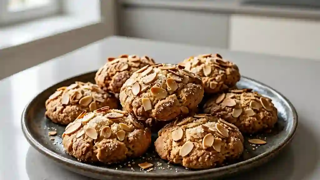 Biscuits finlandais craquants aux amandes - Photo de présentation