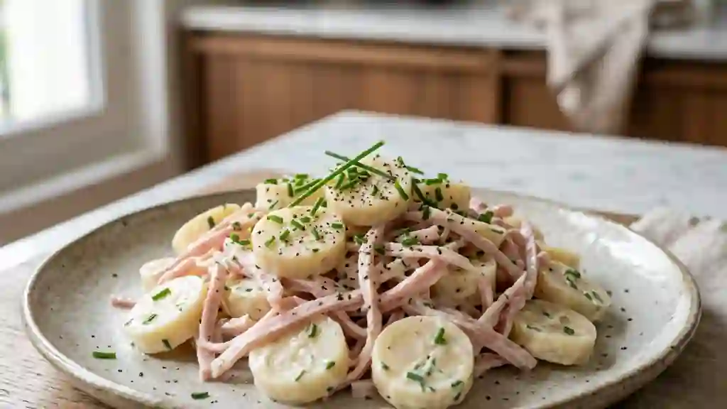 Cœurs de palmier crémeux au jambon - Photo de présentation