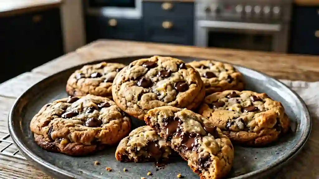 Cookies Moelleux Banane & Chocolat Fondant - Photo de présentation