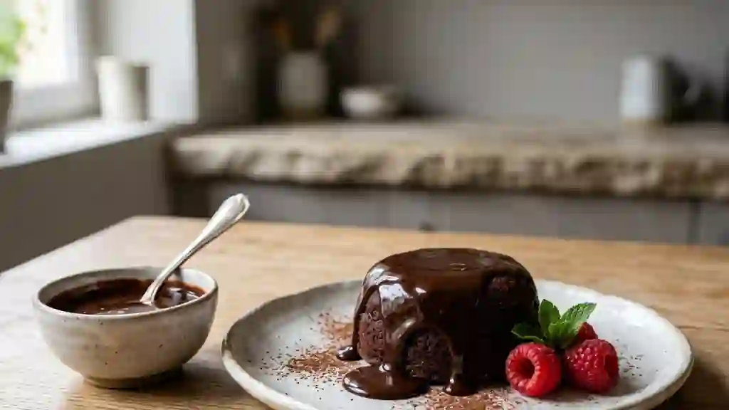 Coulis chocolat noir intense et soyeux - Photo de présentation