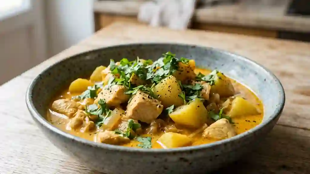 Curry de Poulet Coco Onctueux - Photo de présentation