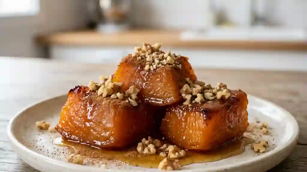 Kabak Tatlısı : Potiron fondant caramélisé - Photo de présentation