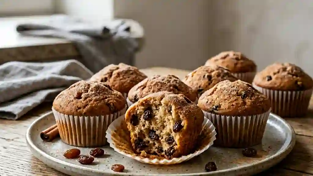 Fairy Cakes Moelleux aux Épices et Raisins - Photo de présentation