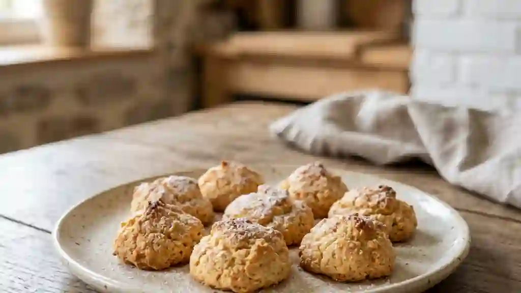 Frous-frous aux amandes croquants et fondants - Photo de présentation