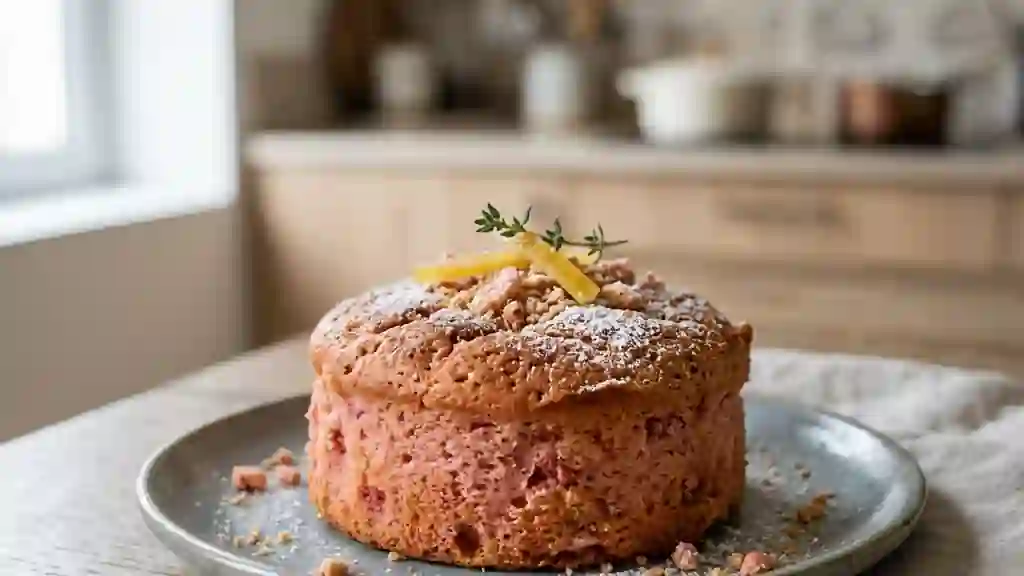 Moelleux fondants aux biscuits roses - Photo de présentation