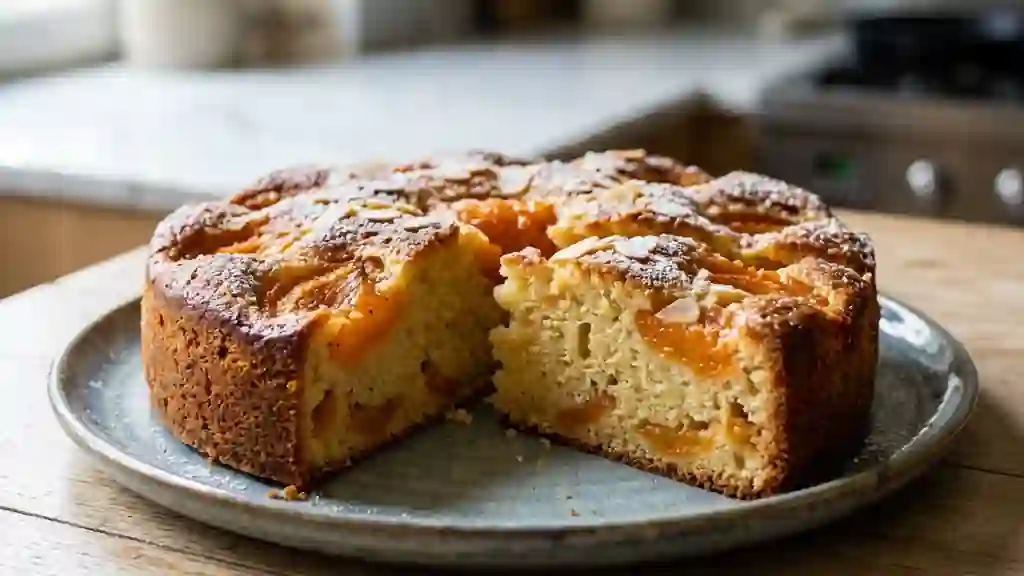 Moelleux aux Abricots Fondants et Vanille - Photo de présentation