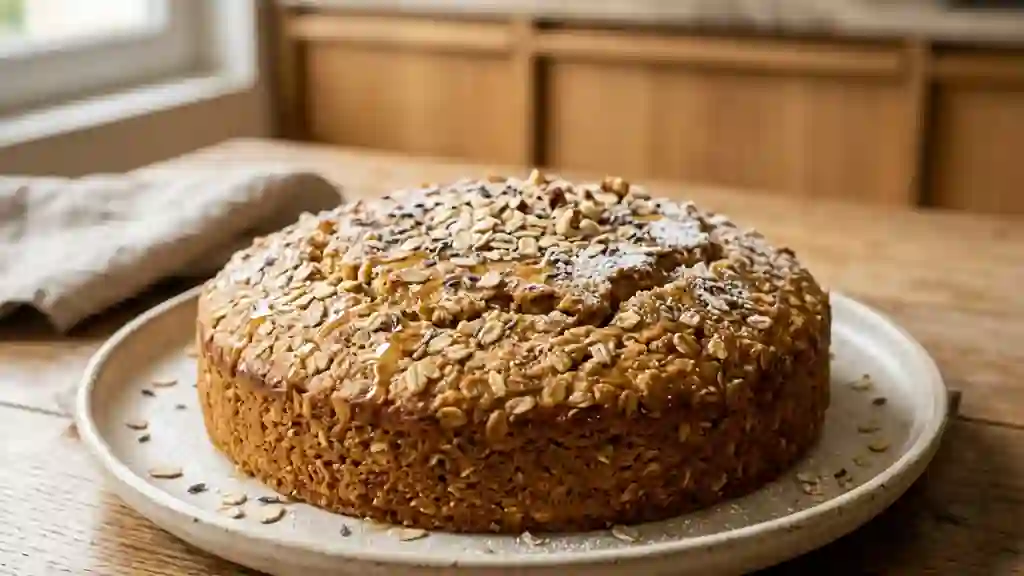 Gâteau Moelleux Avoine et Miel - Photo de présentation