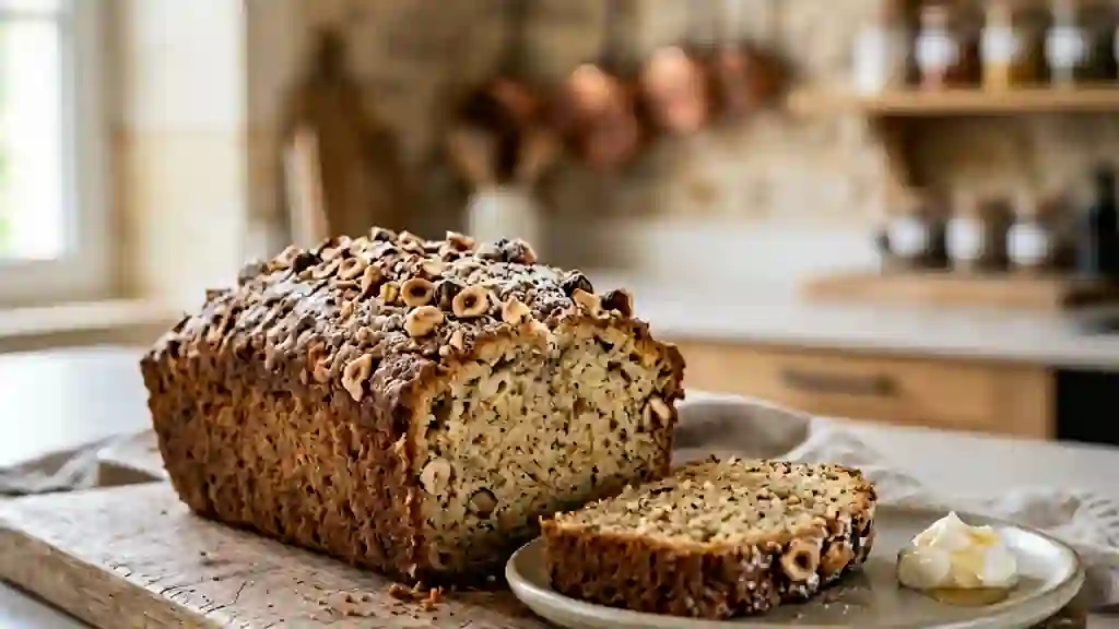 Moelleux noisette et éclats de biscottes - Photo de présentation