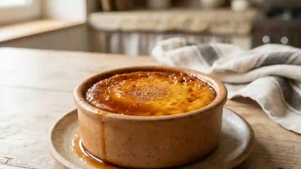 Œufs au lait crémeux à la cannelle - Photo de présentation