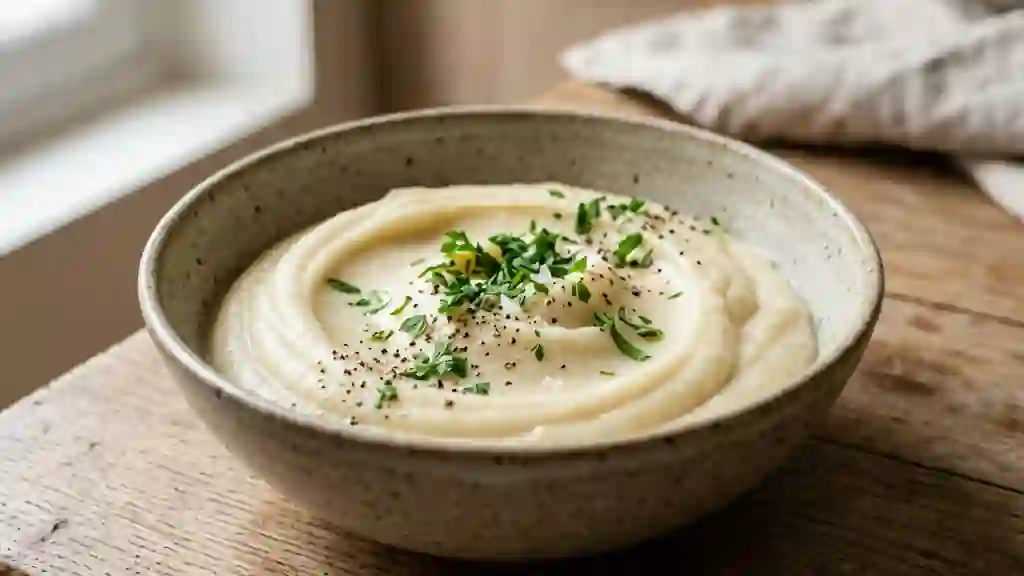 Panais à la crème fondants et persillés - Photo de présentation