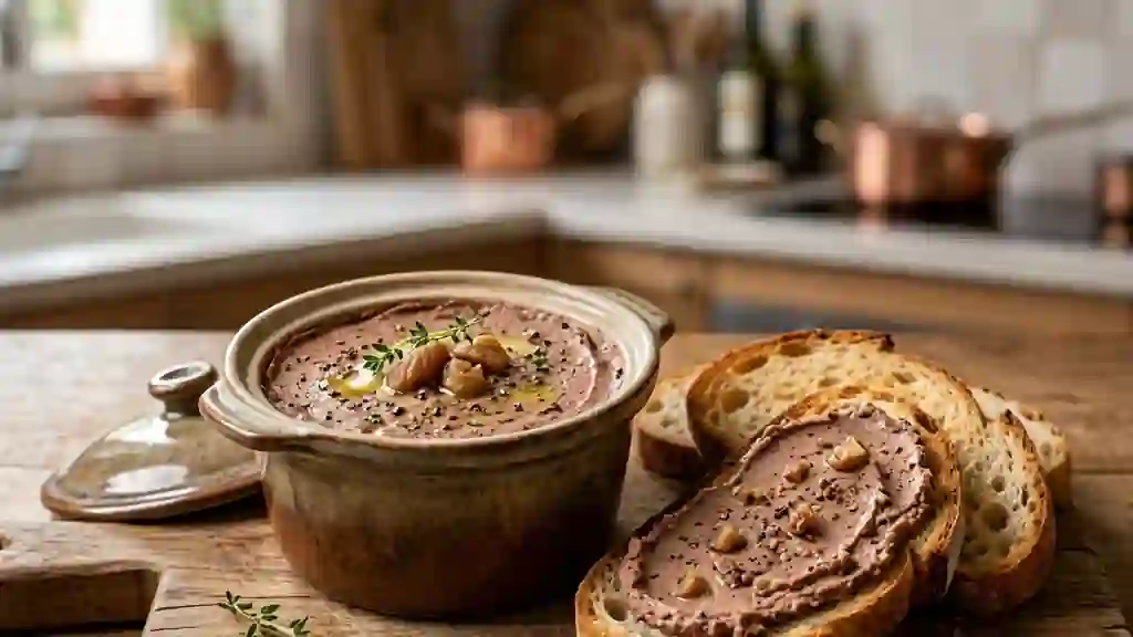Pâté de châtaignes crémeux au cognac - Photo de présentation