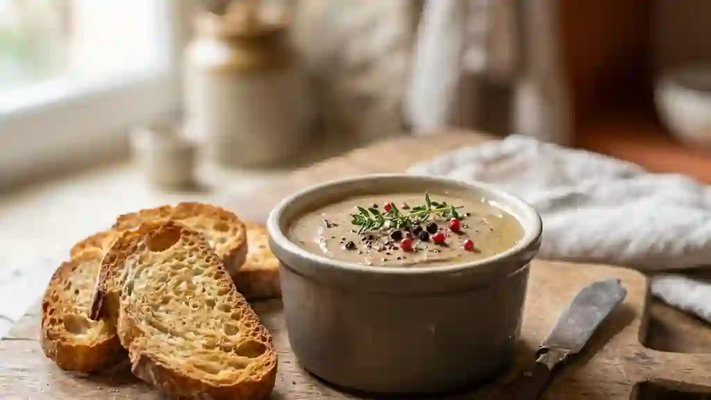 Pâté de lapin soyeux et parfumé au cognac - Photo de présentation