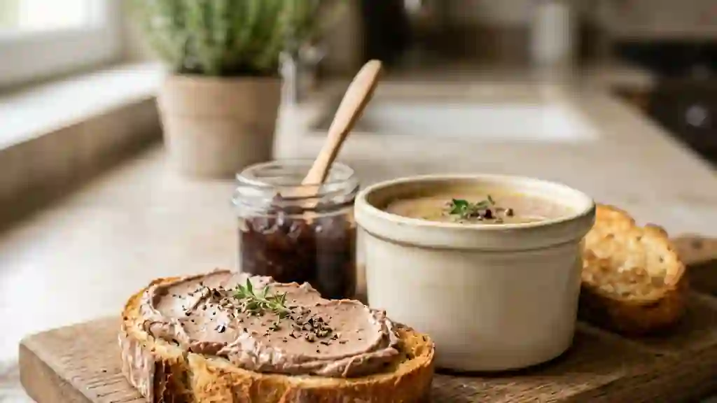 Mousse de foies de volaille onctueuse au Cognac - Photo de présentation