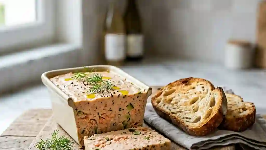 Pâté de saumon onctueux aux courgettes - Photo de présentation