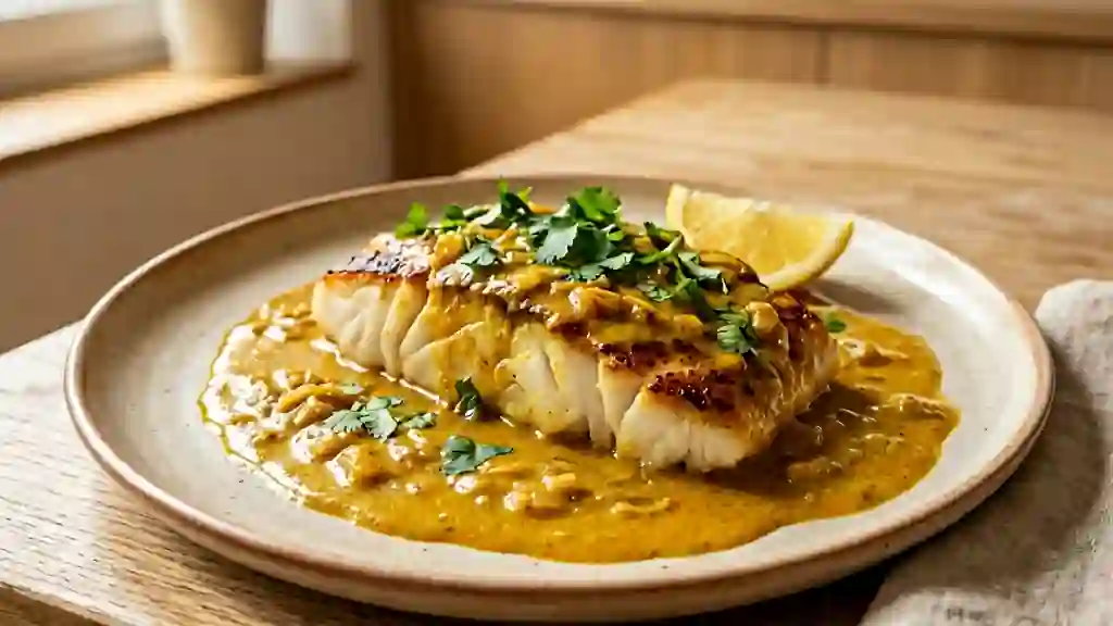 Poisson à l'Indienne : Marinade Onctueuse - Photo de présentation