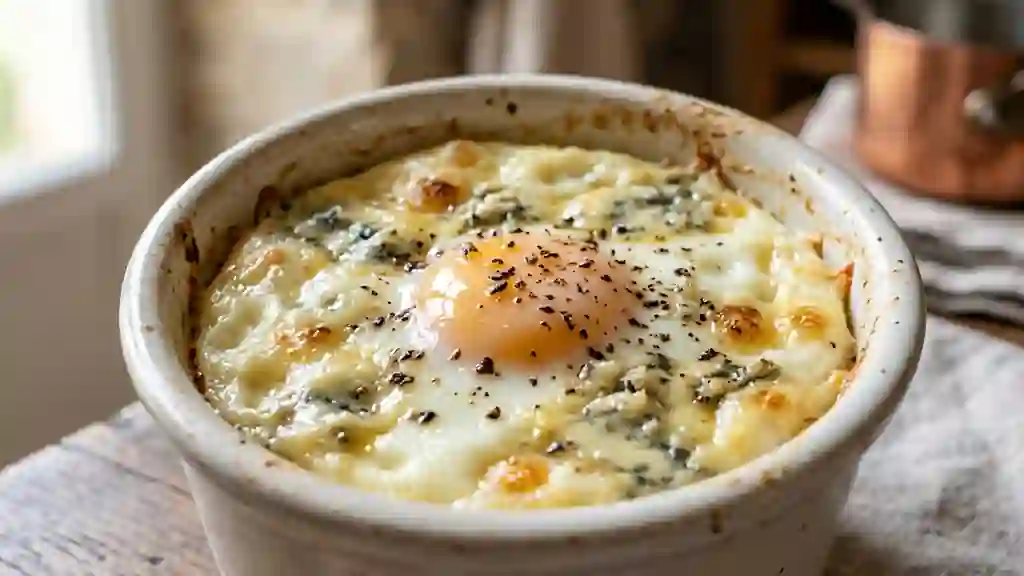Ramequins fondants au Roquefort - Photo de présentation