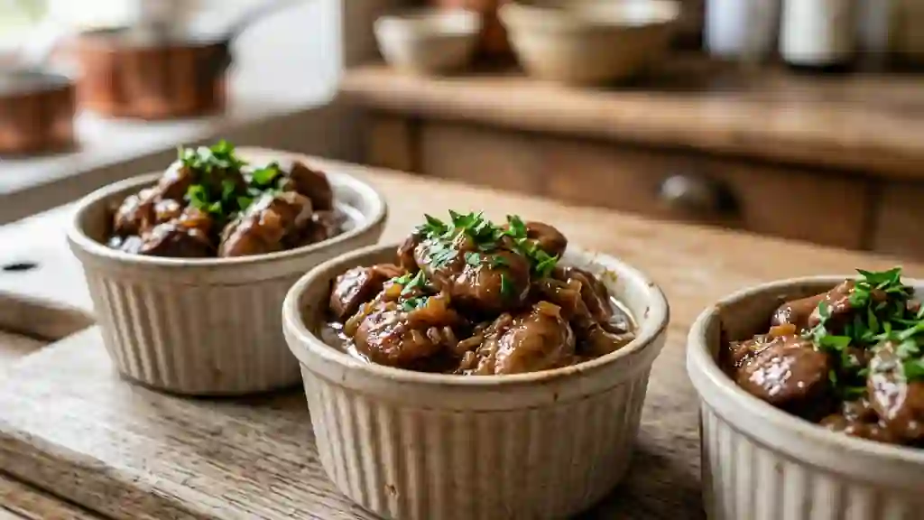 Rognons au Porto et crème onctueuse - Photo de présentation