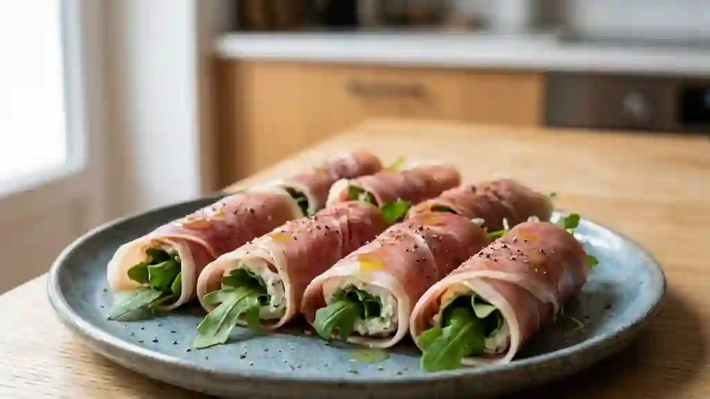Bouchées de Prosciutto fondant au Carré Frais - Photo de présentation