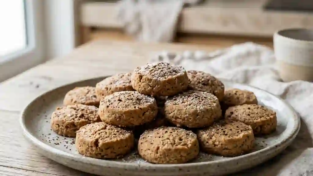 Sablés fondants au moka et café intense - Photo de présentation
