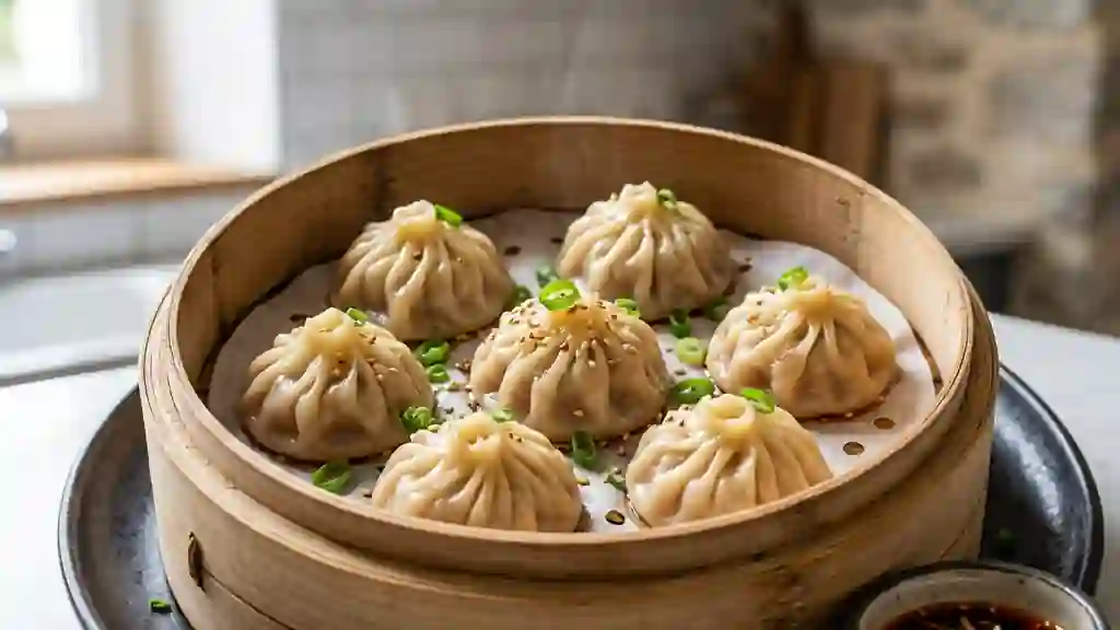 Dim Sum au Porc Fondants et Gingembre - Photo de présentation