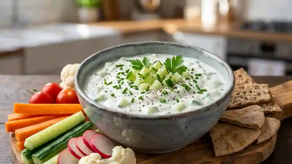 Dip Fraîcheur Concombre & Ciboulette - Photo de présentation