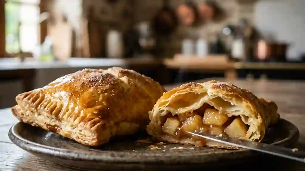 Douillons aux pommes fondants et croustillants - Photo de présentation