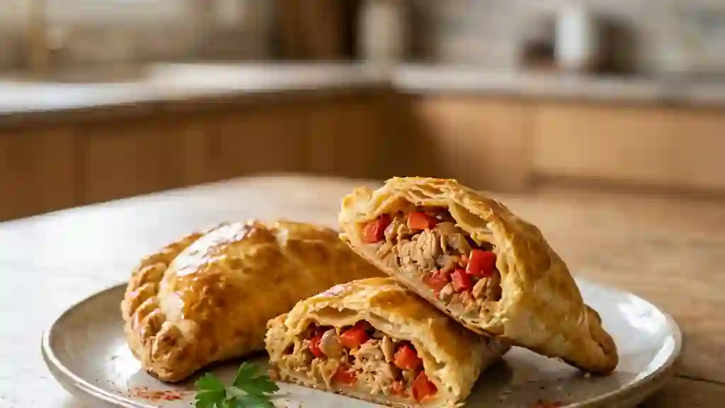 Empanadas croustillantes thon et poivrons - Photo de présentation