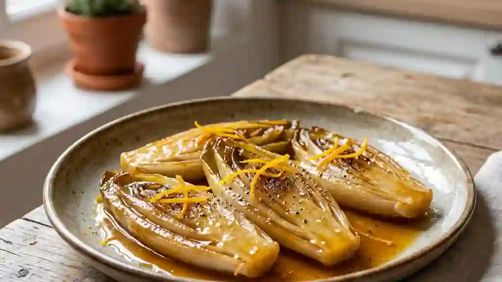 Endives Fondantes à l'Orange - Photo de présentation