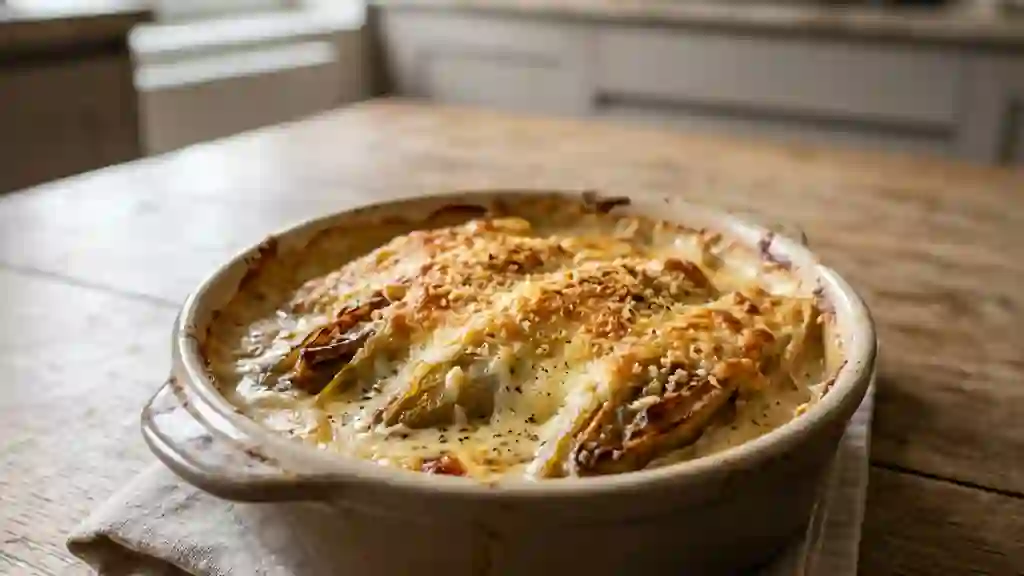 Endives Fondantes au Fromage et Muscade - Photo de présentation