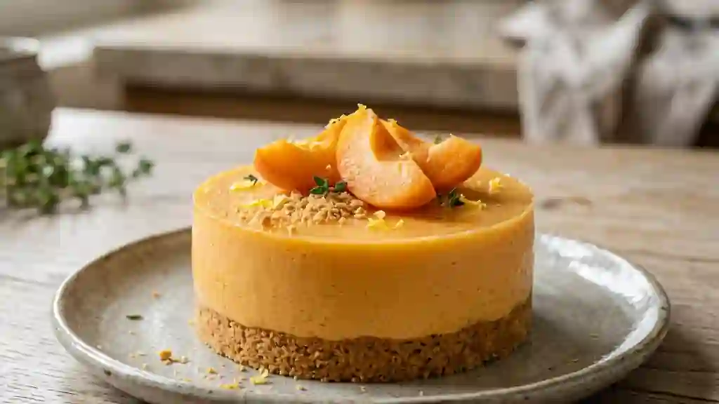 Entremets Abricot Fondant & Sablé - Photo de présentation