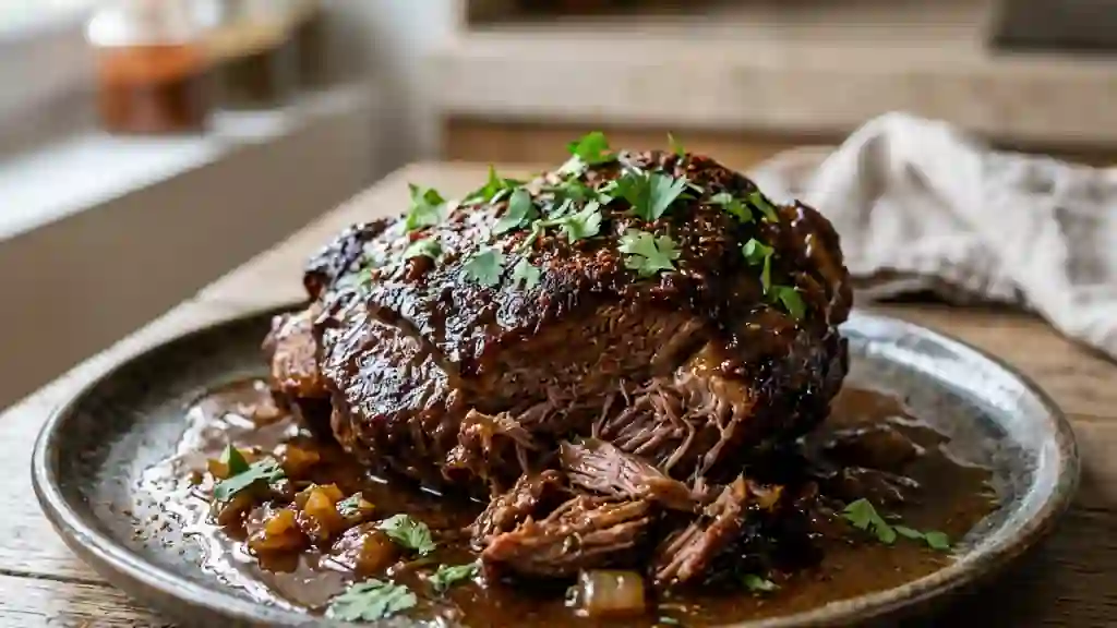 Agneau de lait confit au miel et épices - Photo de présentation