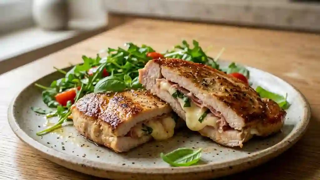 Escalope de veau fondante à la parmesane - Photo de présentation