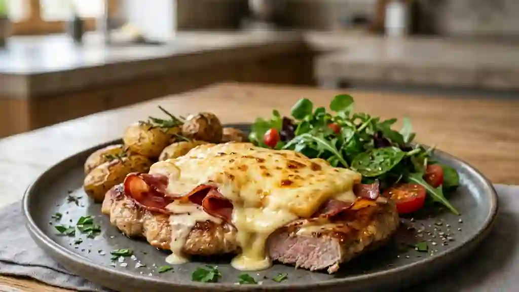 Escalope Valaisanne Fondante et Gratinée - Photo de présentation
