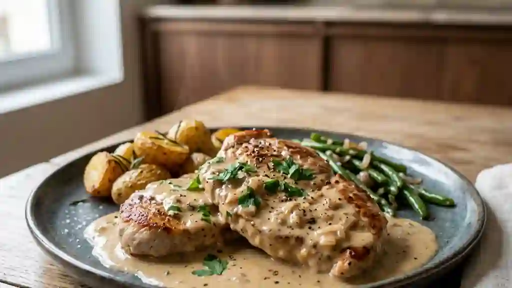 Escalopes de dinde à la crème de whisky - Photo de présentation
