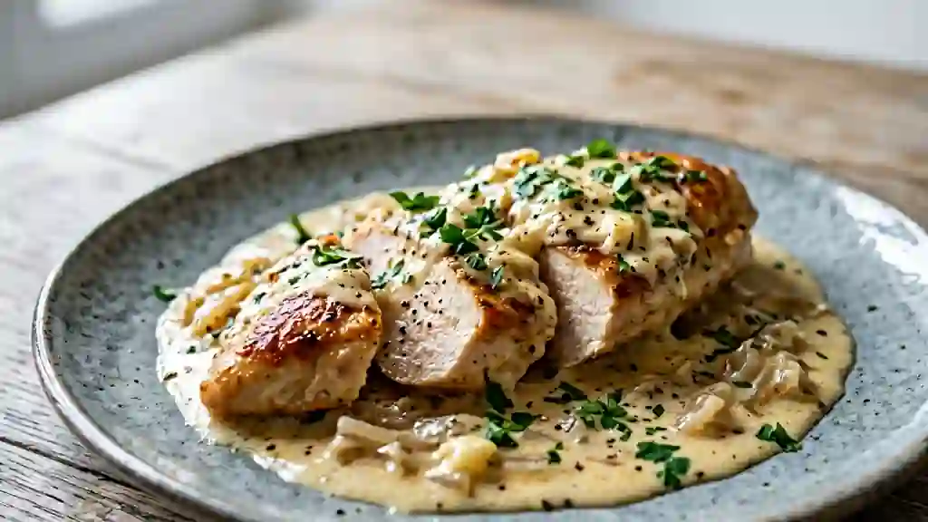 Escalopes de dinde fondantes au Carré Frais - Photo de présentation