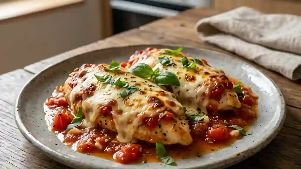 Escalopes Pizzaiolo à la Mozzarella Fondante - Photo de présentation
