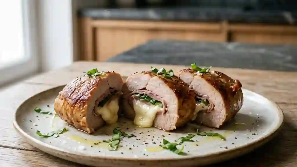 Escalope de veau fondante à la mozzarella - Photo de présentation