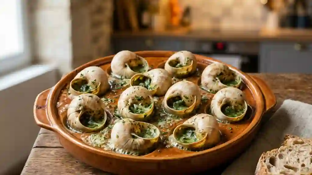 Escargots au Beurre d'Ail Fondant - Photo de présentation