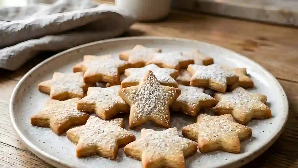 Étoiles Sablées à la Cannelle et Amandes - Photo de présentation