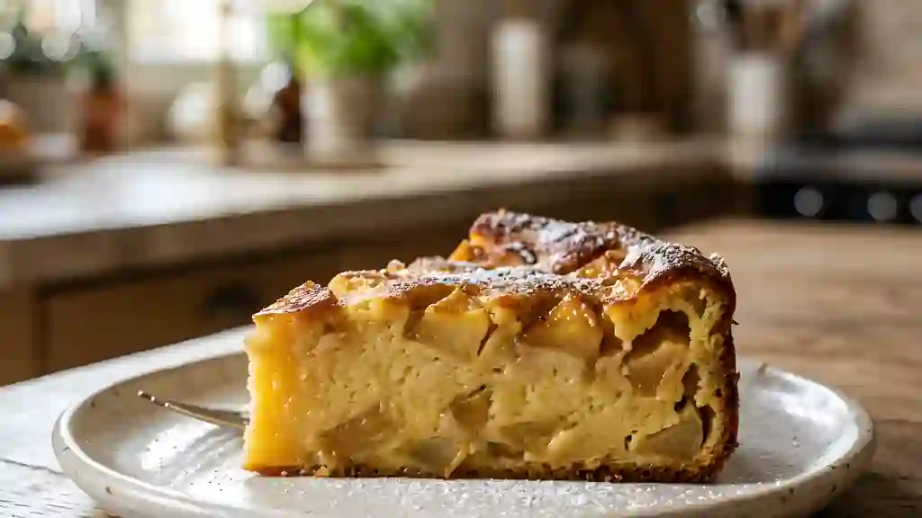 Far aux pommes fondant et vanillé - Photo de présentation