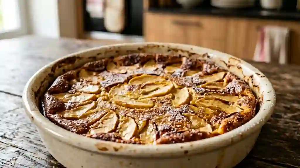 Far aux pommes fondant et vanillé - Photo de présentation