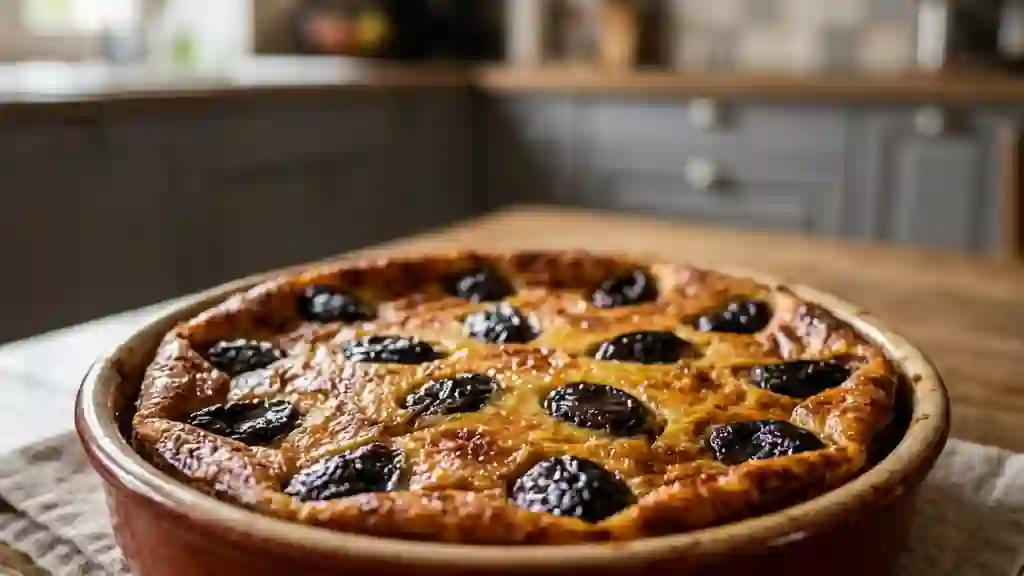 Far breton fondant aux pruneaux - Photo de présentation