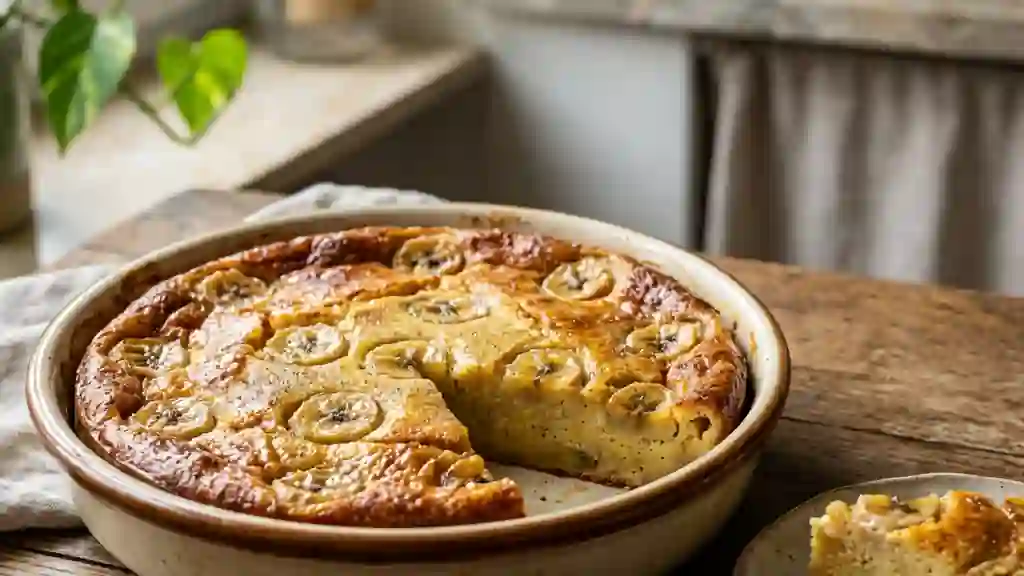 Far breton fondant à la banane - Photo de présentation