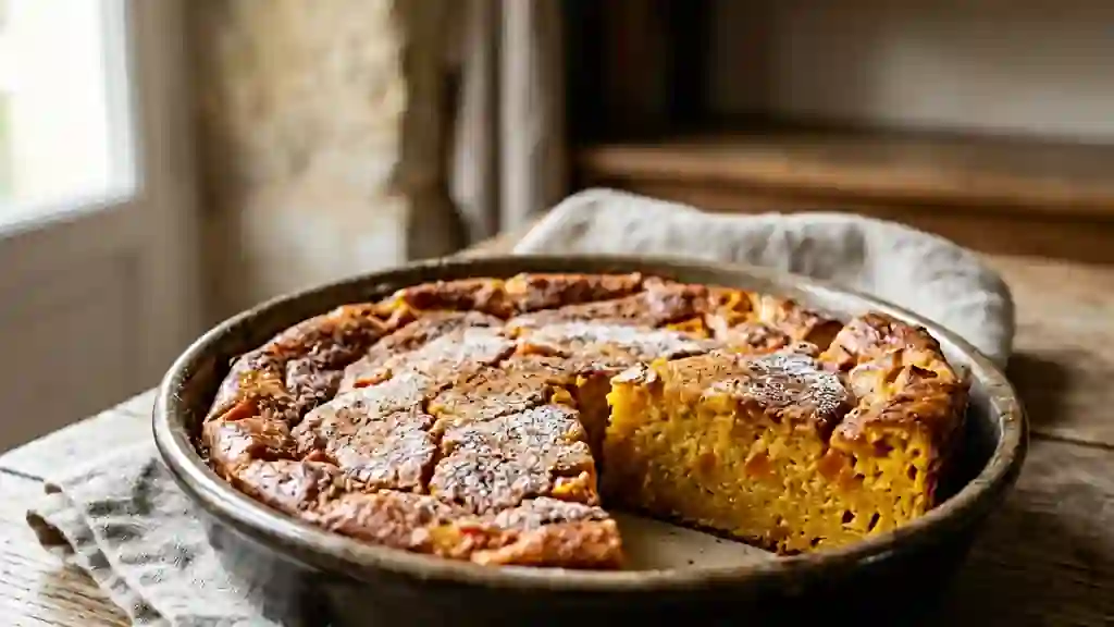 Far toulousain à la citrouille fondant et vanillé - Photo de présentation