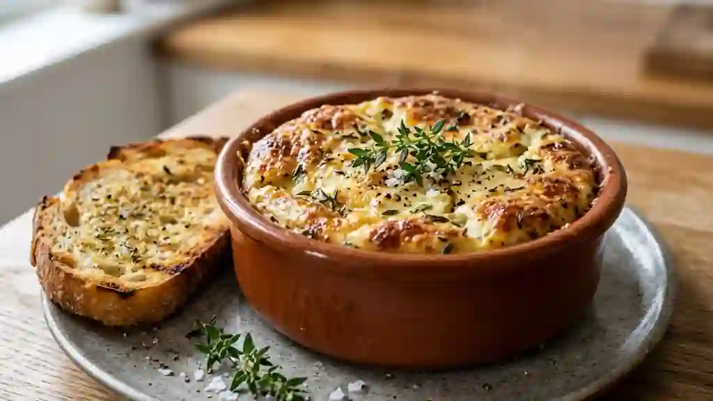 Farigoule fondante au thym et chèvre - Photo de présentation