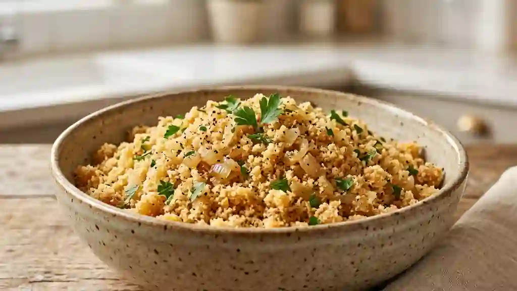 Farofa Dorée au Beurre et Persil - Photo de présentation