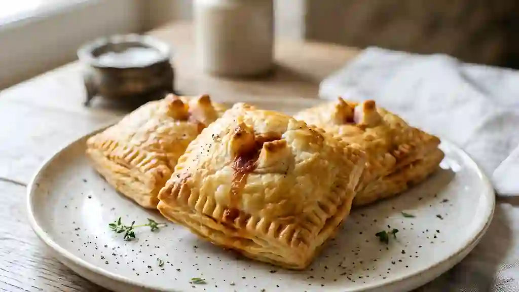 Feuilletés croustillants à la soubressade - Photo de présentation