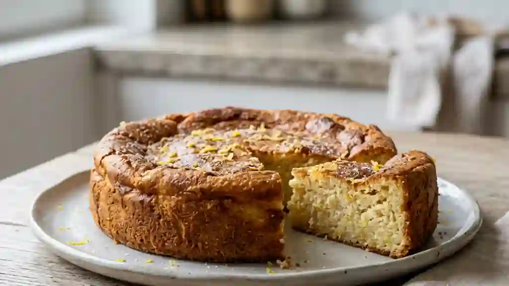 Fiadone Corse Fondant au Citron - Photo de présentation